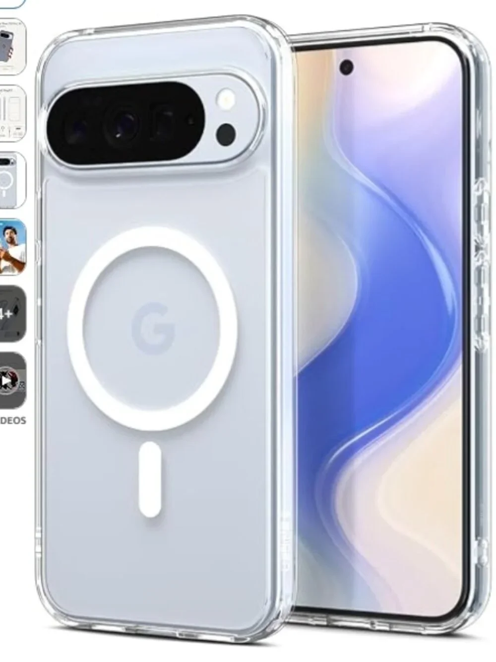 Spigen Magfit Phone Case for Google Pixel 10 Pro XL - clear